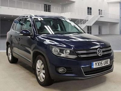 Used VW Tiguan Match 177 HP (130 kW) 2015 Blue SUV