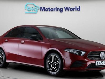 Used Mercedes A250 AMG line 259 HP (190 kW) 2022 Red Sedan