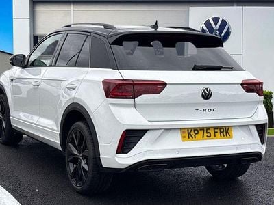 Used VW T-Roc Black Edition 150 HP (110 kW) 2025 White SUV