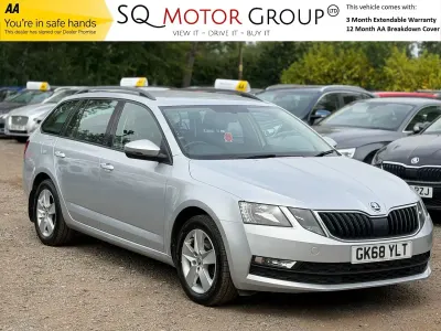 Used Skoda Octavia SE 115 HP (84 kW) 2018 Silver Estate