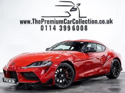 Prominence red Used 2022 Toyota Supra Coupe | £40,980 (Expensive)