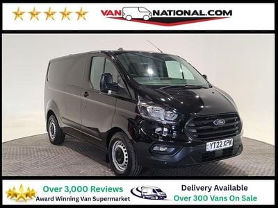 Black Used 2022 Ford Transit Custom Van | £14,290 (Super price)