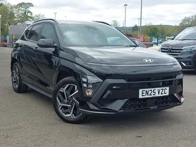 Second-hand Hyundai Kona N Line 138 CP (101 kW) 2025 Negru SUV