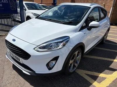 Used Ford Fiesta Active X 140 HP (102 kW) 2019 White Hatchback