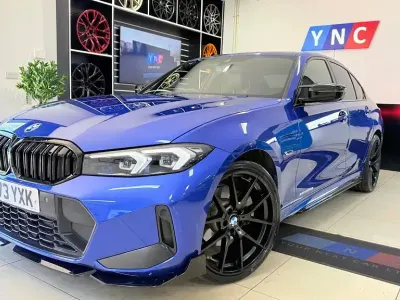 Used BMW 330e M Sport 292 HP (214 kW) 2023 Blue Sedan