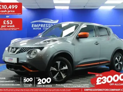 Usado Nissan Juke 112 HP (82 kW) 2019 Cinzento SUV