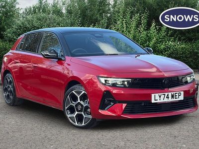 Used Vauxhall Astra Ultimate 130 HP (95 kW) 2025 Red Hatchback