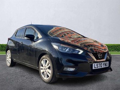 Black Used 2020 Nissan Micra Acenta Hatchback | £8,400 (Fair price)