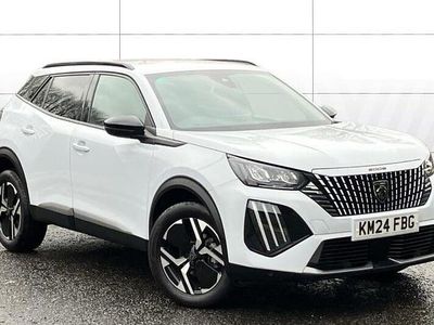 White Used 2024 Peugeot 2008 Allure SUV | £17,422 (Fair price)