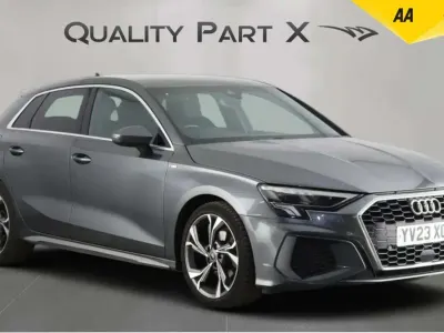 Used Audi A3 Sportback S-Line 110 HP (80 kW) 2023 Grey Hatchback