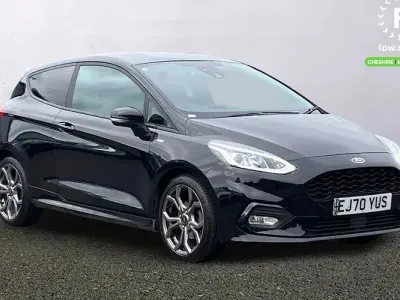 Usado Ford Fiesta ST-Line 95 HP (69 kW) 2021 Preto Citadino