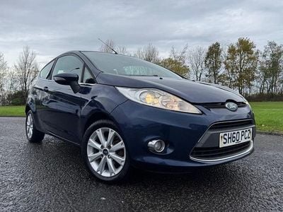 Blue Used 2010 Ford Fiesta Zetec Hatchback | £2,800 (Good price)