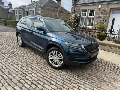 Używany Skoda Kodiaq SE L 150 KM (110 kW) 2017 Niebieski SUV