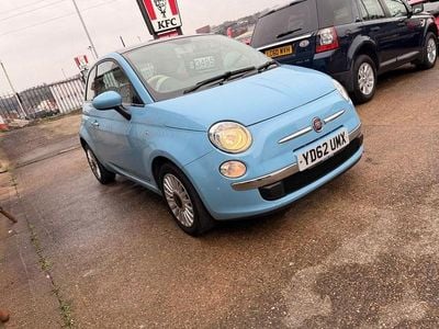 Blue Used 2013 Fiat 500 Lounge Hatchback | £2,495 (Good price)
