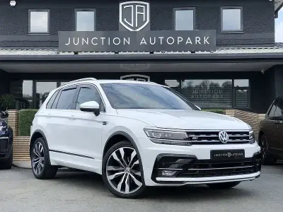 Used VW Tiguan R-line 147 HP (108 kW) 2018 White SUV