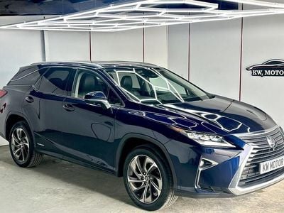 Used Lexus RX450hL 2018 Blue Estate