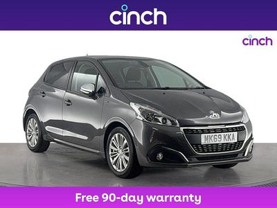 Grey Used 2019 Peugeot 208 Signature Sky Hatchback | £8,499 (Fair price)