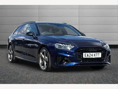 Used Audi A4 Black Edition 201 HP (147 kW) 2024 Blue Estate