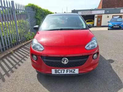 Used Vauxhall Adam S 70 HP (51 kW) 2017 Red Hatchback