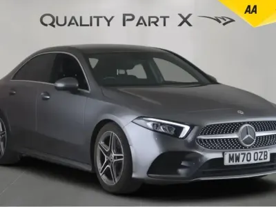 Usado Mercedes A200 AMG line 2020 Cinzento Sedan