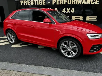 Używany Audi Q3 S-line plus 184 KM (135 kW) 2016 Czerwony SUV