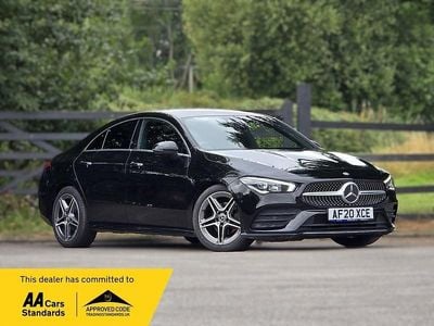 Used Mercedes CLA180 AMG Line Premium 136 HP (100 kW) 2020 Black Sedan