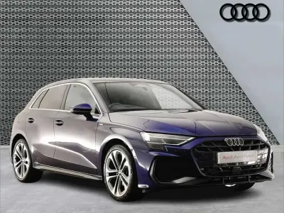 Used Audi A3 S-Line 147 HP (108 kW) 2026 Blue Hatchback