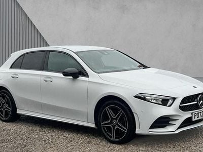 White Used 2022 Mercedes A250 AMG Line Premium Hatchback | £22,980 (Fair price)