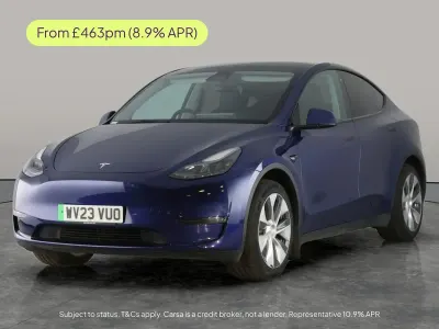 Used Tesla Model Y Long Range AWD 378 kW (514 HP) 2023 Blue SUV