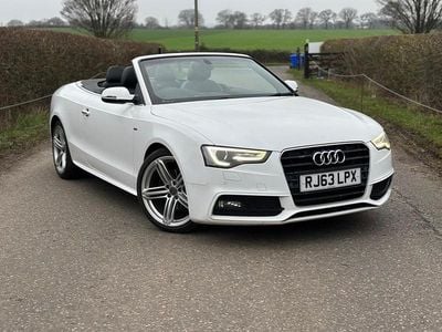 White Used 2014 Audi A5 Cabriolet S-Line Cabriolet | £4,750 (Super price)