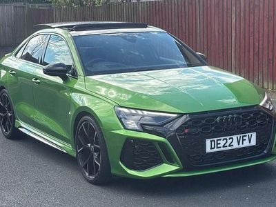 Used Audi RS3 Advanced 400 HP (294 kW) 2022 Green Sedan