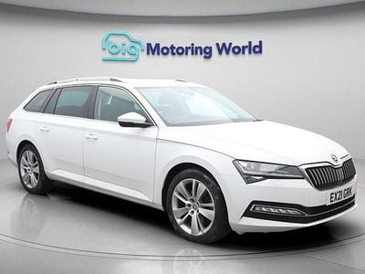 Used Skoda Superb SE L 150 HP (110 kW) 2021 White Estate
