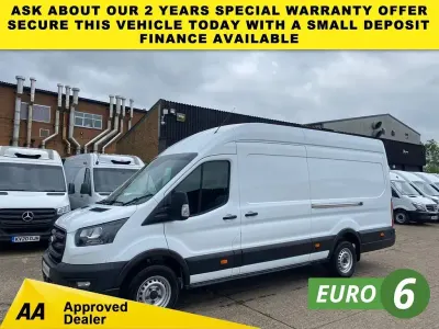Used Ford Transit 130 HP (95 kW) 2023 White Van