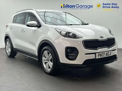 Used Kia Sportage 115 HP (84 kW) 2017 White SUV