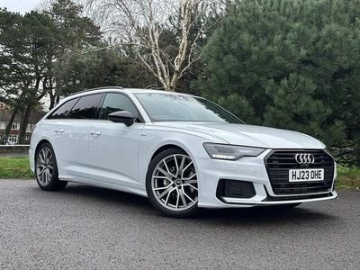Used Audi A6 Black Edition 2023 White Estate