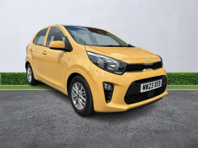 Used Kia Picanto 2023 Yellow Hatchback