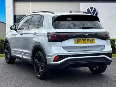 Used VW T-Cross Black Edition 115 HP (84 kW) 2025 Silver SUV