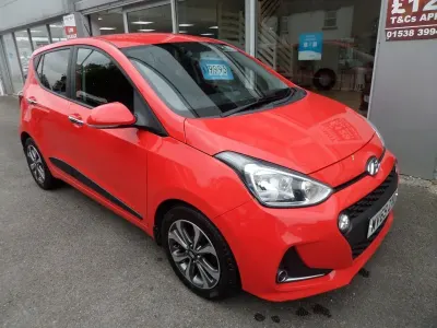 Usado Hyundai i10 Premium SE 87 HP (63 kW) 2019 Vermelho Citadino
