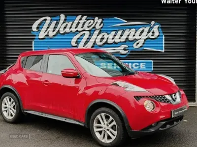 Used Nissan Juke Acenta Premium 115 HP (84 kW) 2015 Red SUV