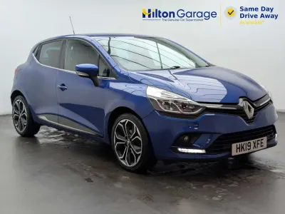 Usado Renault Clio IV Iconic 90 CV (66 kW) 2019 Azul Utilitario