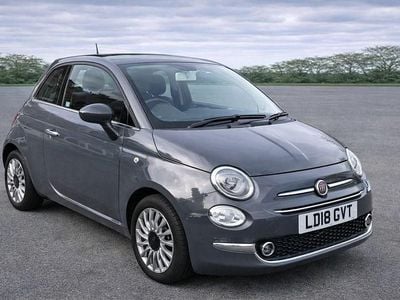 Used Fiat 500 Lounge 69 HP (50 kW) 2018 Grey Hatchback