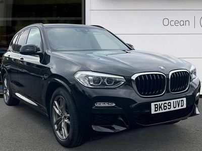 Black Used 2019 BMW X3 M Sport SUV | £23,400 (Fair price)