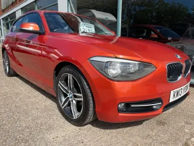 Used BMW 116 Sport Line 116 HP (85 kW) 2013 Orange Hatchback