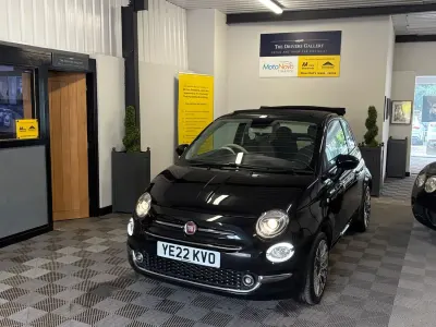 Used Fiat 500C Dolcevita 2022 Black Cabriolet