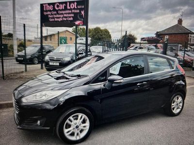 Used Ford Fiesta Zetec 2016 Black Hatchback