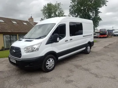 Used Ford Transit 130 HP (95 kW) 2018 White Van