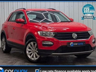 Used VW T-Roc SE 115 HP (84 kW) 2018 Red SUV