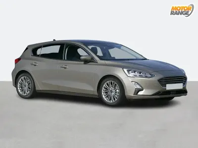 Used Ford Focus Titanium 125 HP (91 kW) 2019 White Hatchback