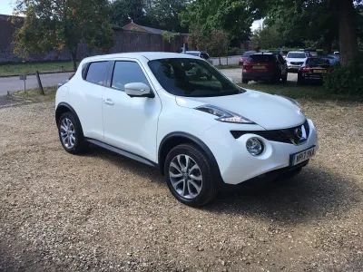 Used Nissan Juke Tekna 110 HP (80 kW) 2017 White SUV