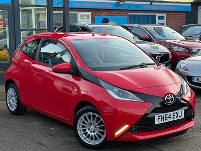 Used Toyota Aygo X-play 69 HP (50 kW) 2015 Red Hatchback